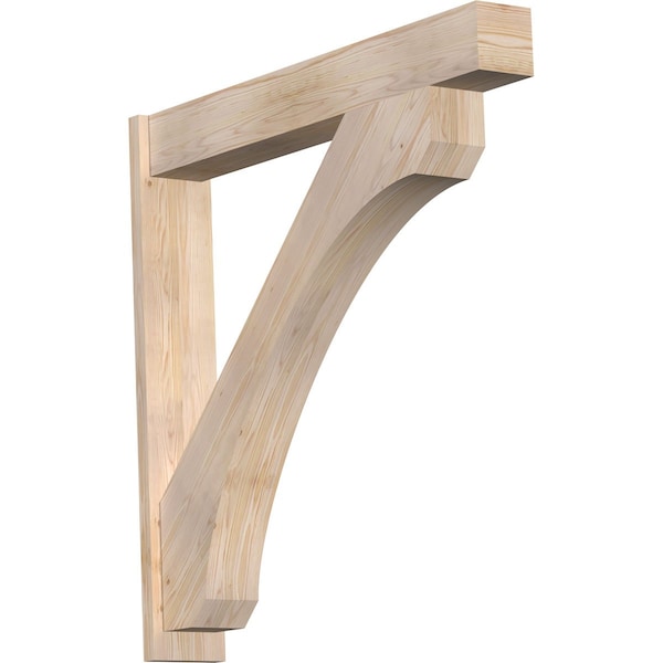 Ekena Millwork Legacy Block Smooth Outlooker, Douglas Fir, 7 1/2"W x 48"D x 48"H OUT08X48X48LEC05SDF - main